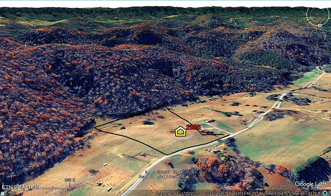 Image 2: Looking South southwest