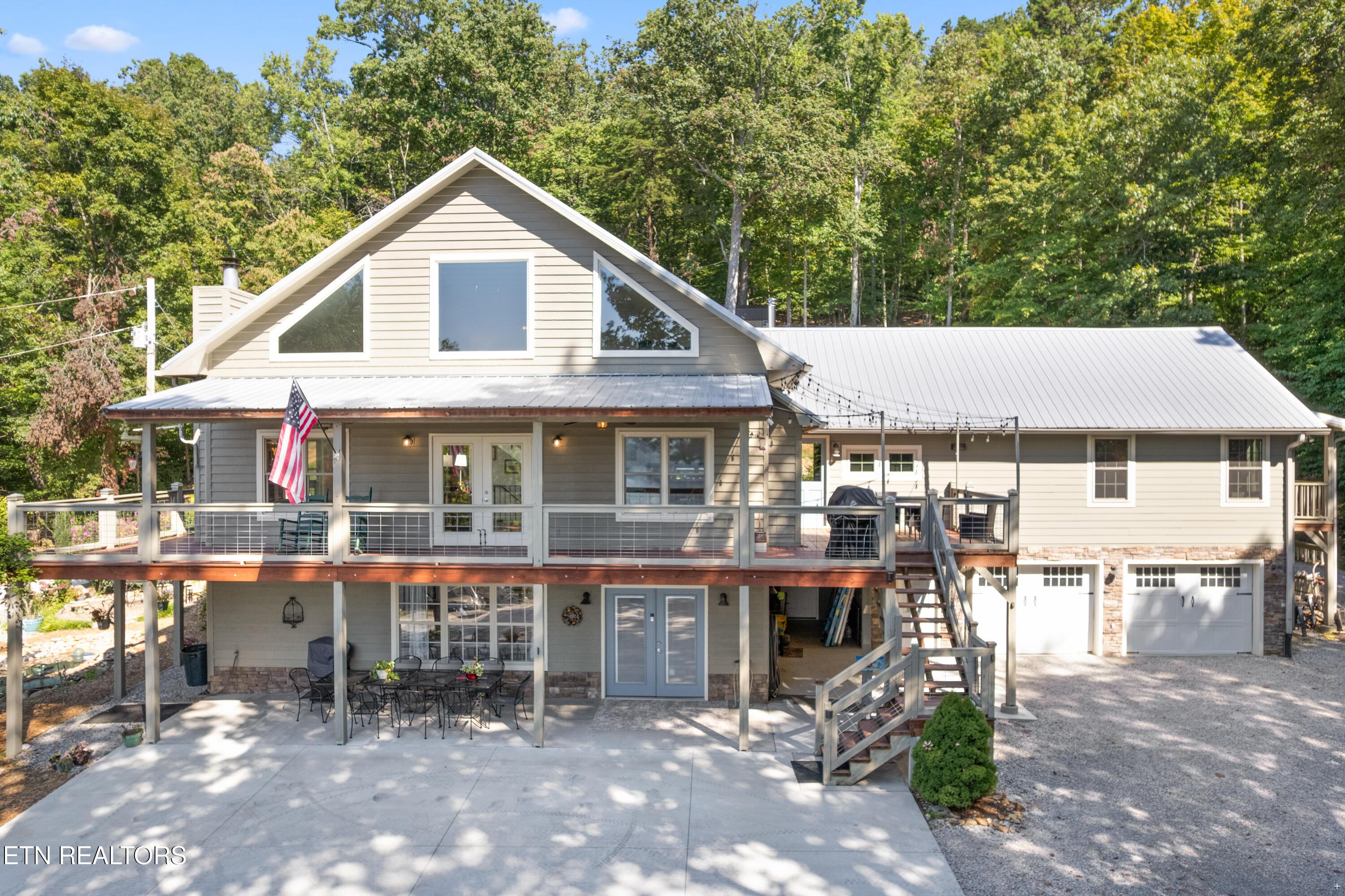 Image 2: Front side of house double garage