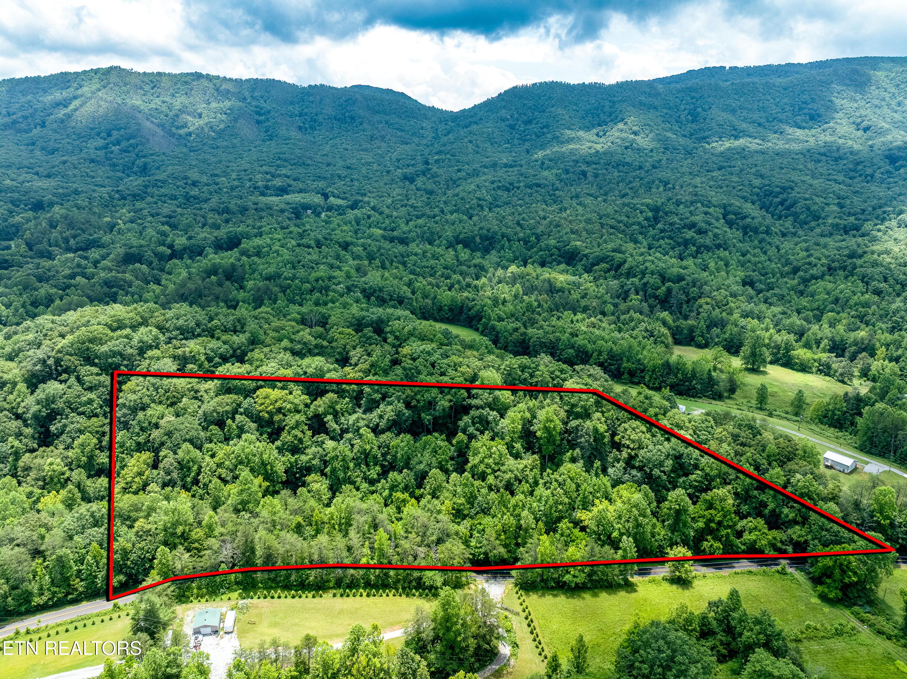 Image 2: Aerial with Apprx Boundary Lines