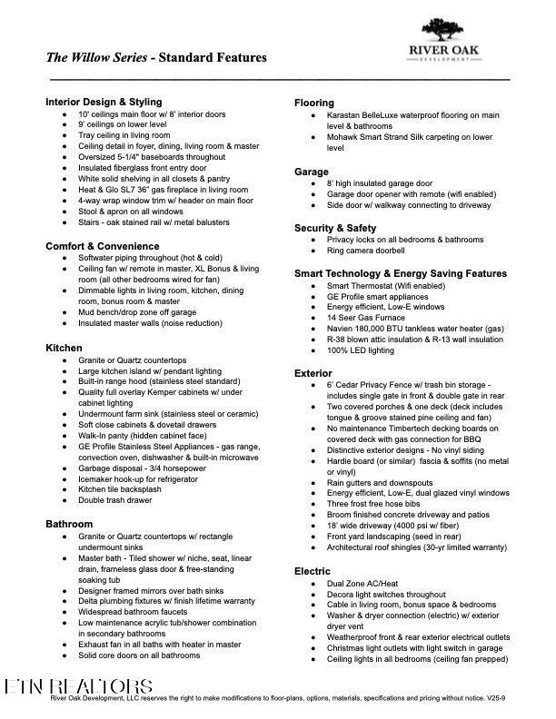 Image 3: Standard Features V25-9 (4)