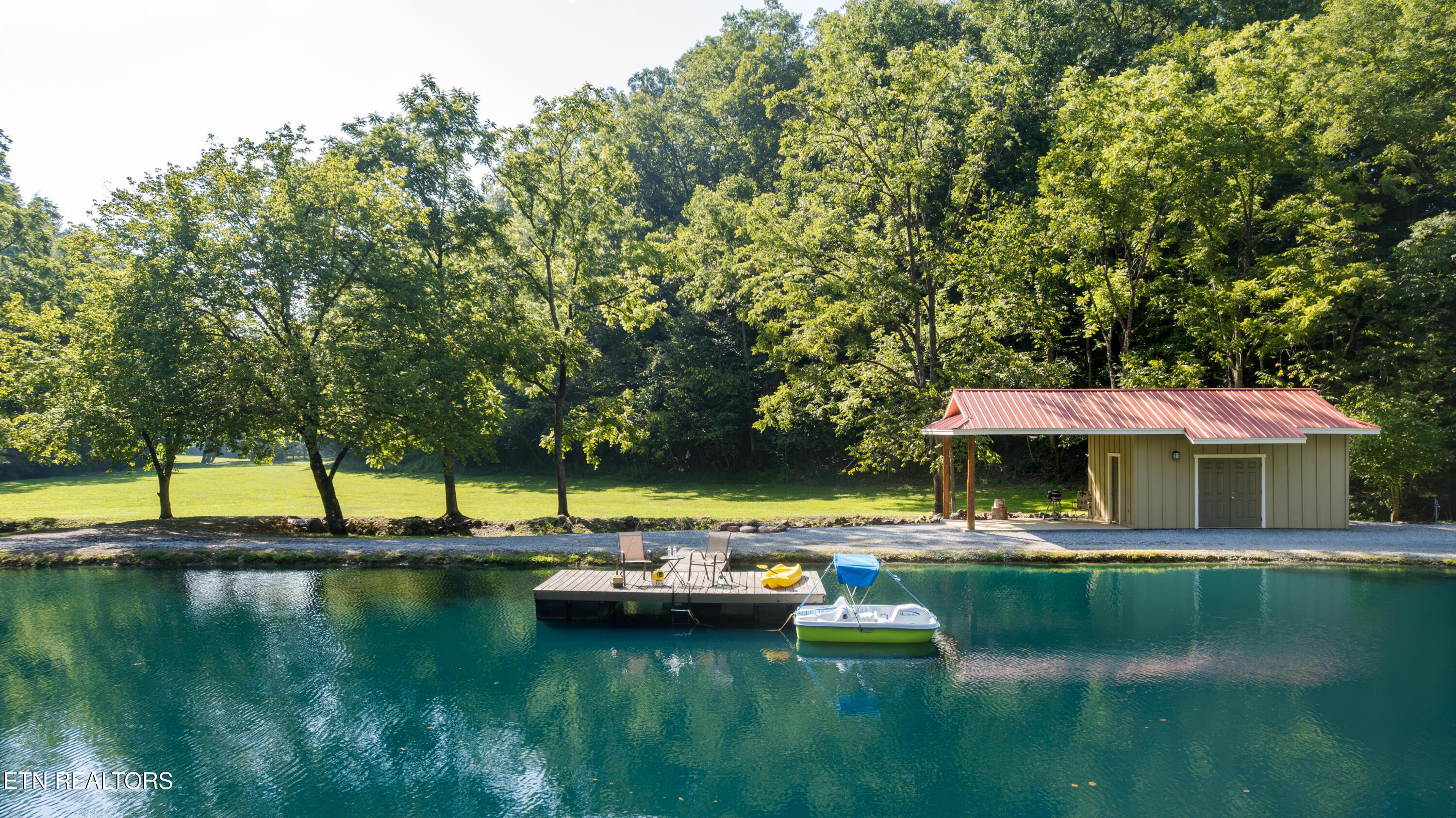 Image 3: Pond with dock