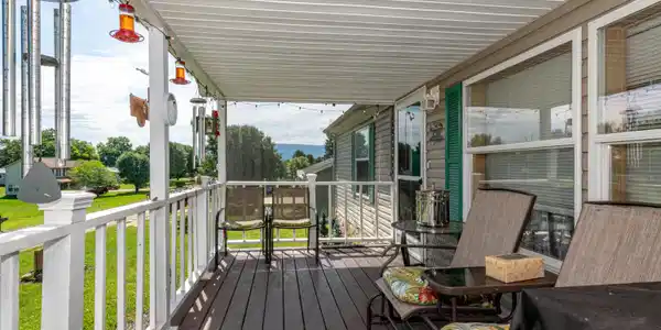 Image 4: Relax on covered porch