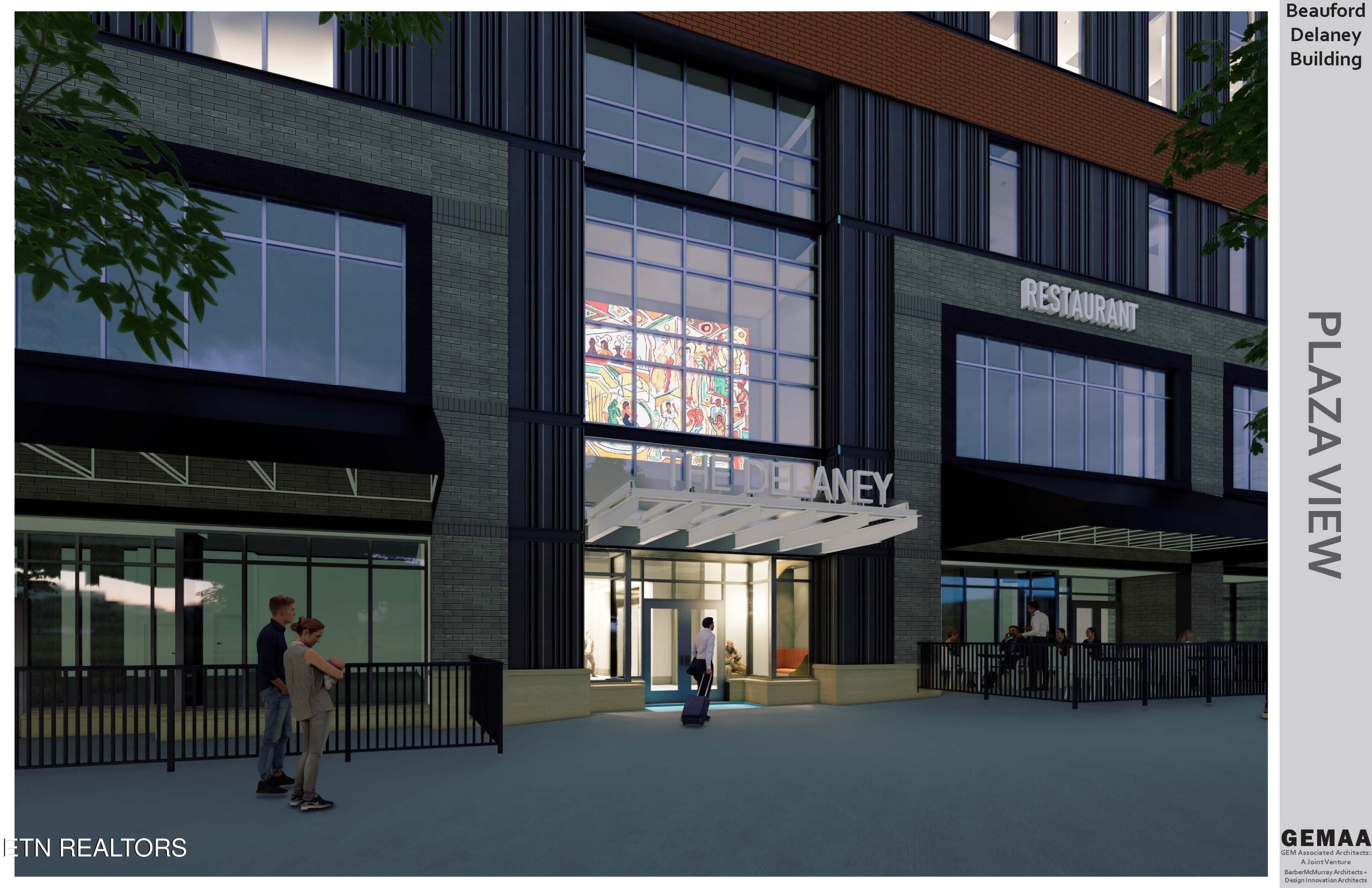 Image 4: Beauford Delaney Building - Entrance