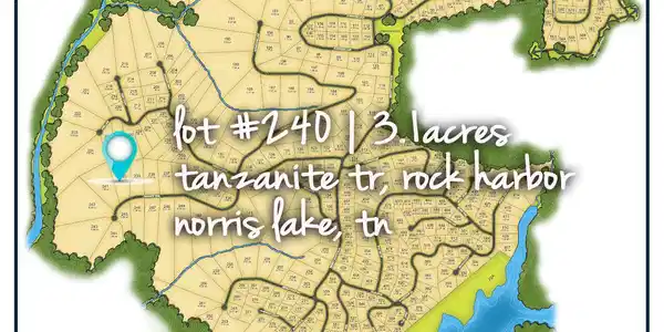 Image 3: L#240 Tanzanite Rock Harbor, Norris Lake