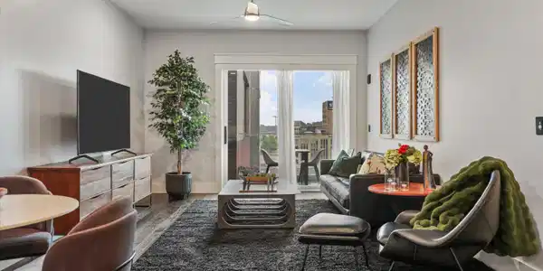 Image 3: Great Room w/Downtown View