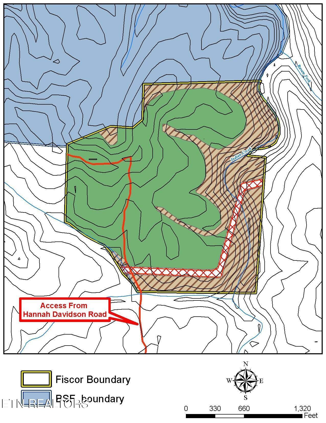 Image 2: Indian Creek Topo MapV2