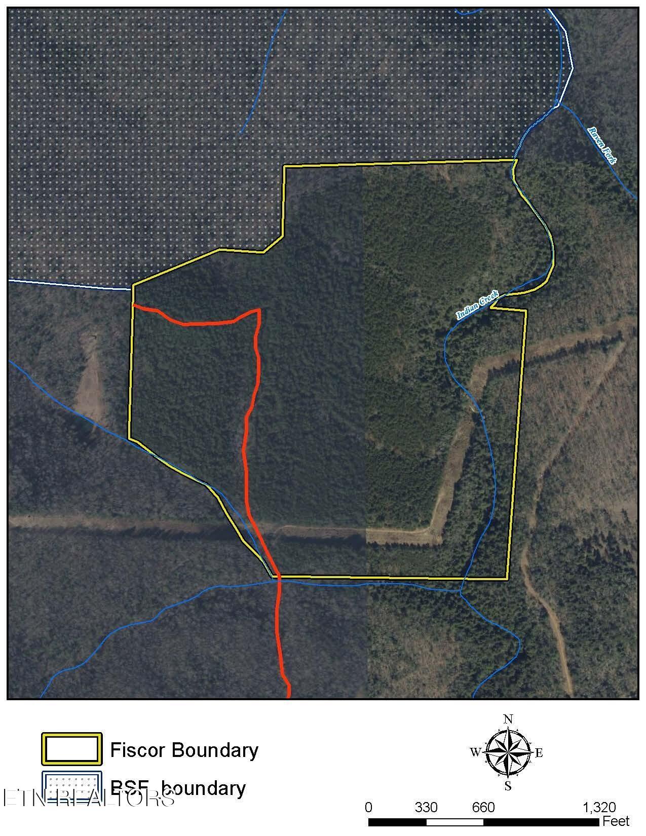Image 3: Indian Creek aerial Map