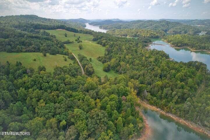 Image 2: bay meadows overhead showing lake