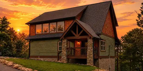Image 2: Short Term Rental in the smoky mountains