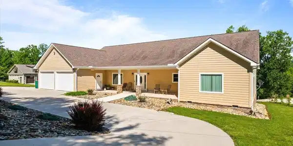 Image 2: Front of House From Front Right
