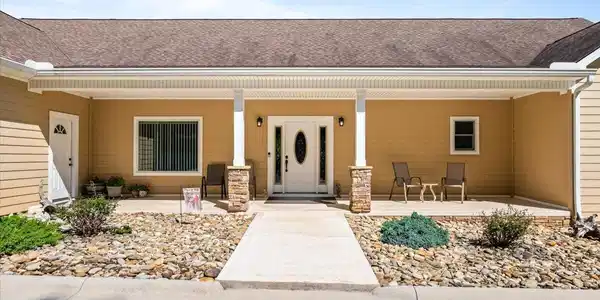 Image 3: Close up front of house