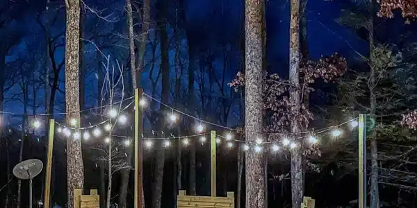 Image 4: outdoor space firepit