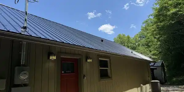 Image 3: 02-Back of House with New Metal Roof May