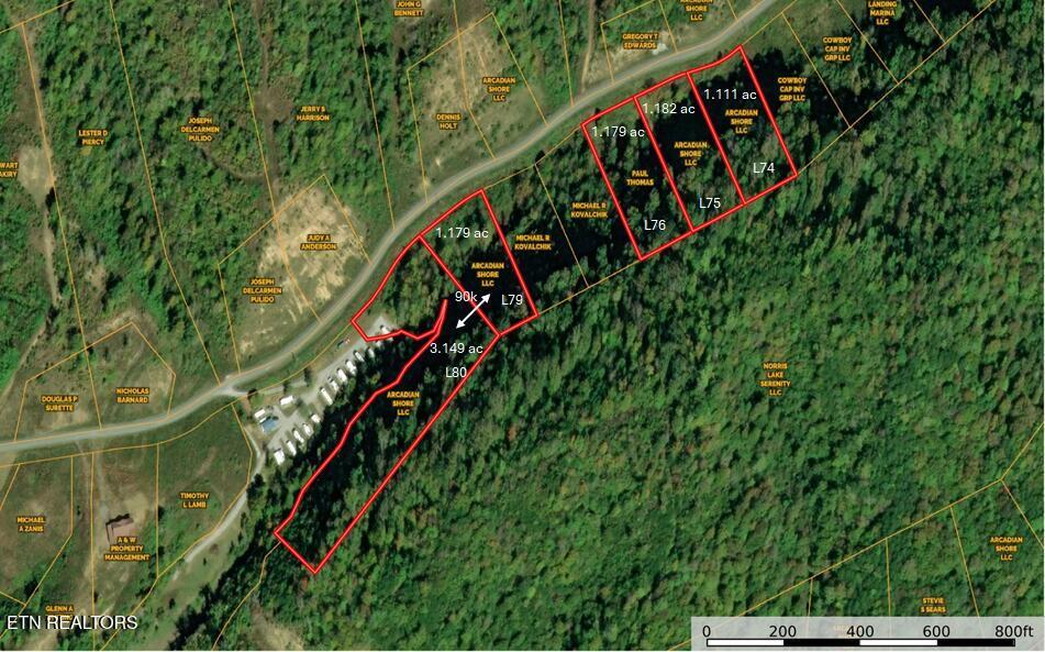 Image 1: Norris Landing Lots 74 75 76 79 80 w Not