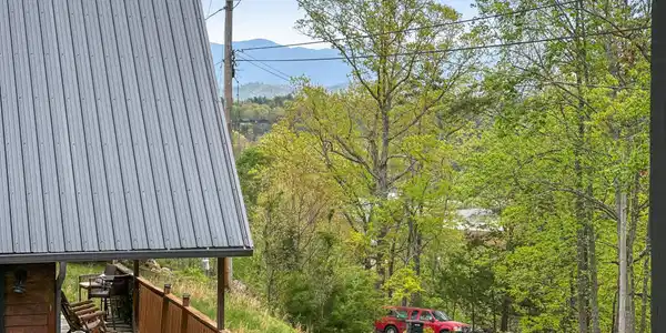 Image 2: Mountain Views from top Deck