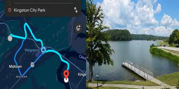 Image 2: Quick drive Many Parks, Trails