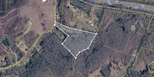Image 3: 7.75 Acres Property Line Diagram