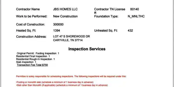 Image 4: BUILDING PERMIT APP
