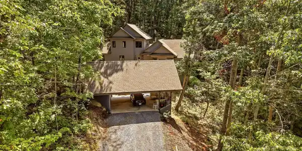 Image 4: Aerial w/ Carport