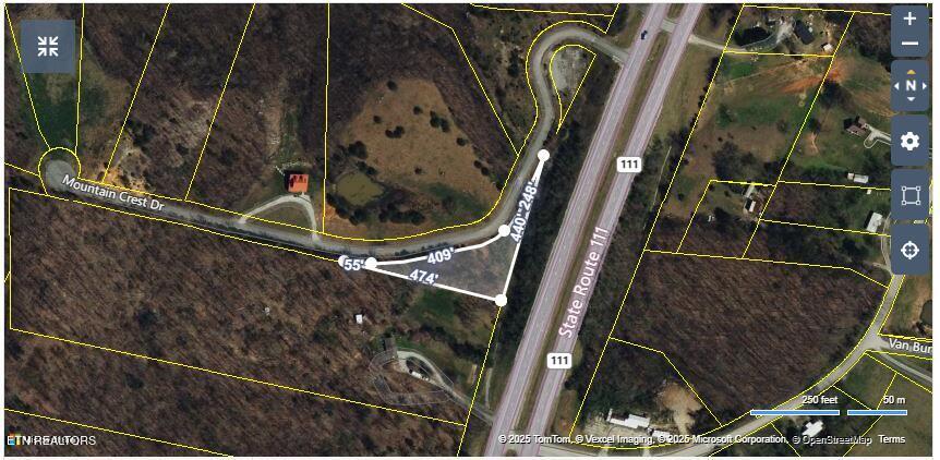 Image 2: hwy 111 1 acre tract plat map