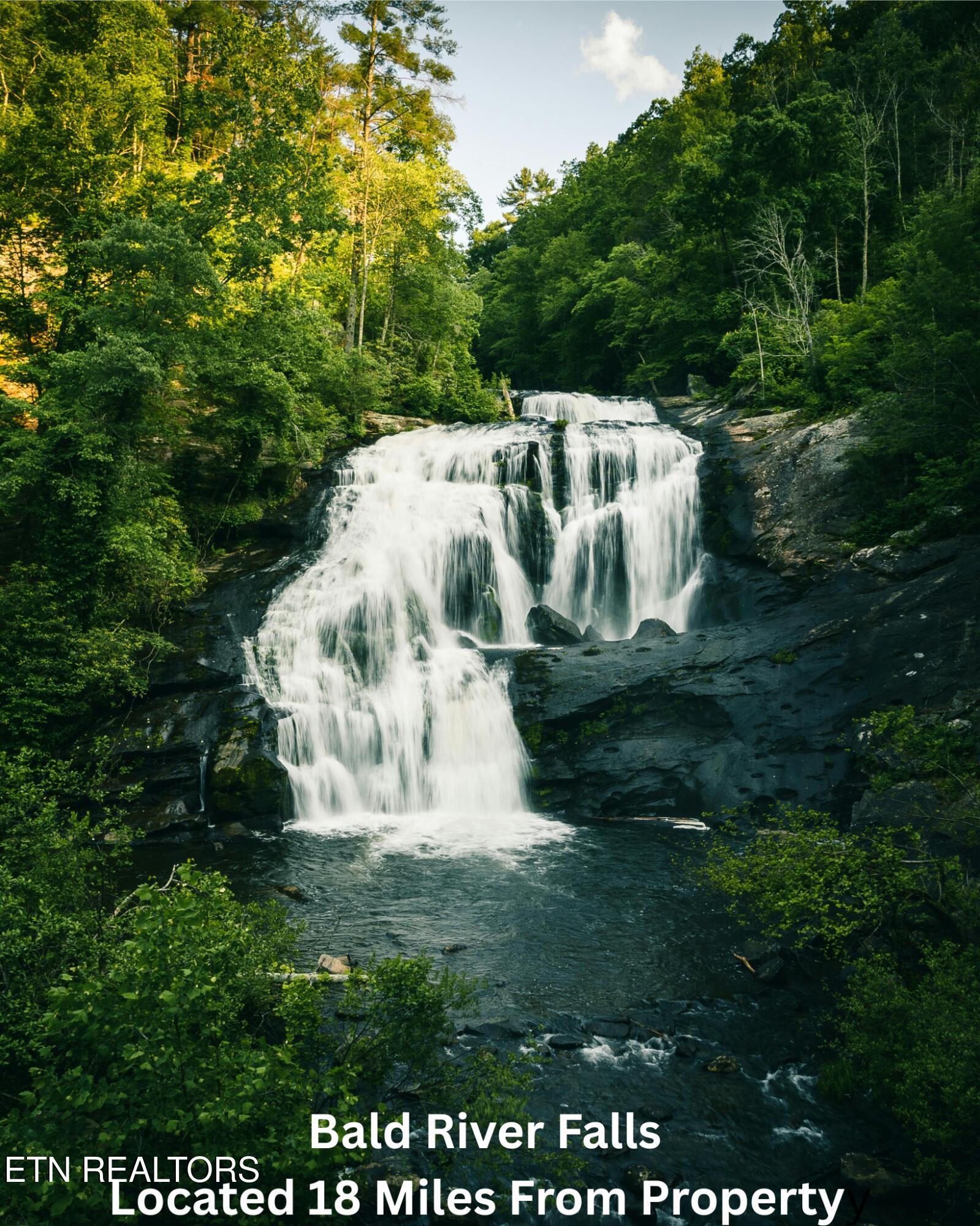 Image 3: Bald River Falls Located 18 Miles From P