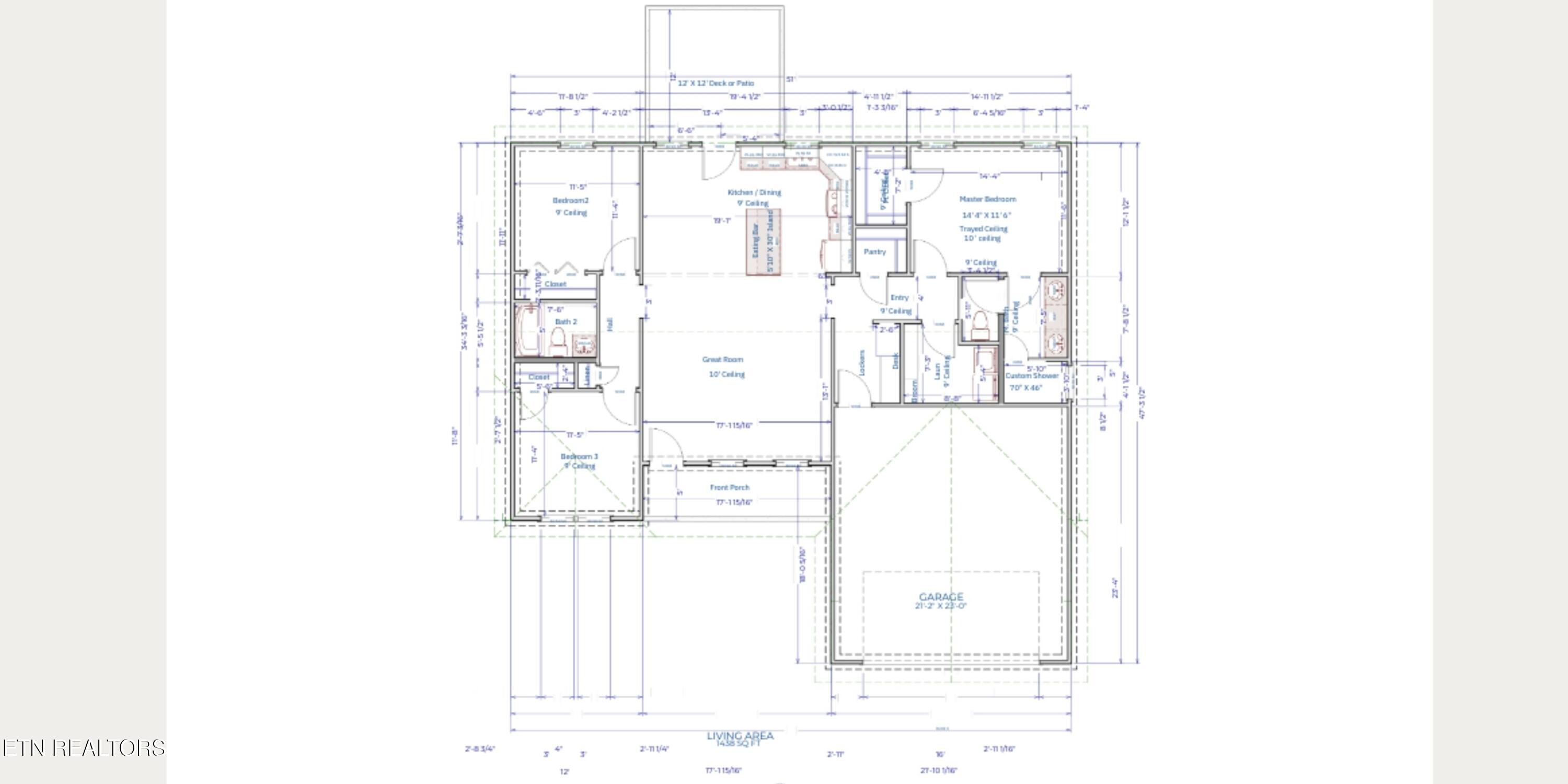 Image 3: Aubrey interior floor plan