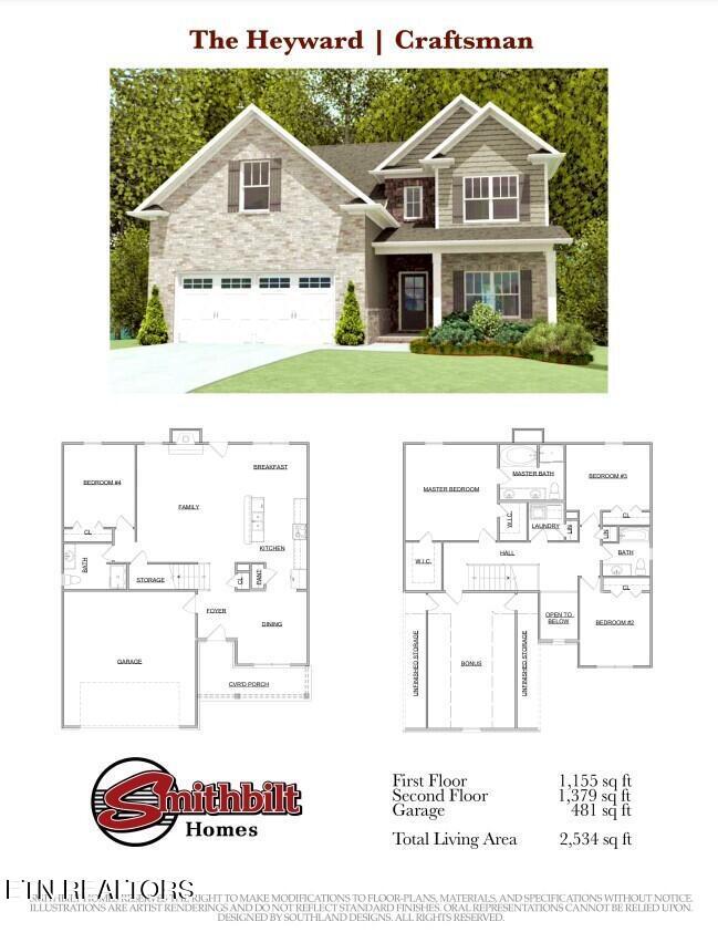Image 3: Heyward Craftsman Front Entry