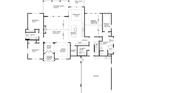 Image 2: Lincoln 3 Master Marketing Floor Plan 3