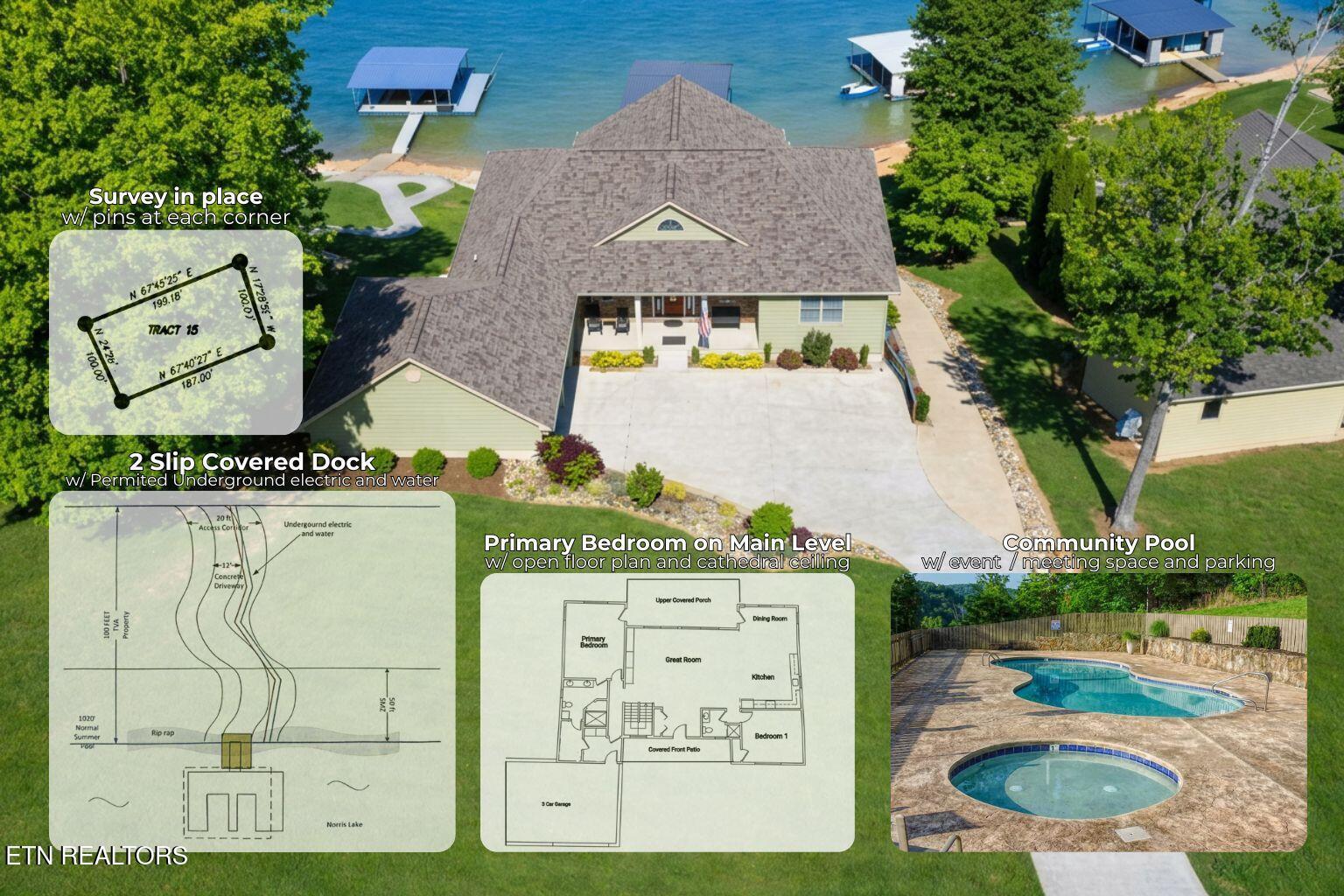 Image 2: 2 Slip Covered Dock w Underground electr