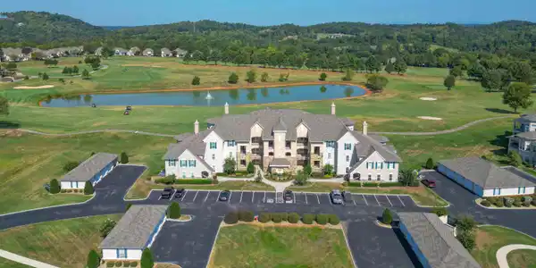 Image 2: condo front drone