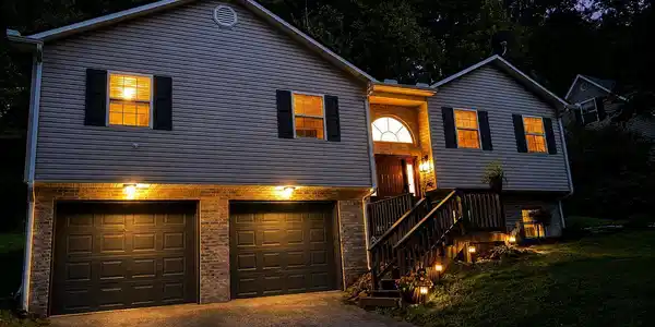 Image 2: Twilight Front of Home