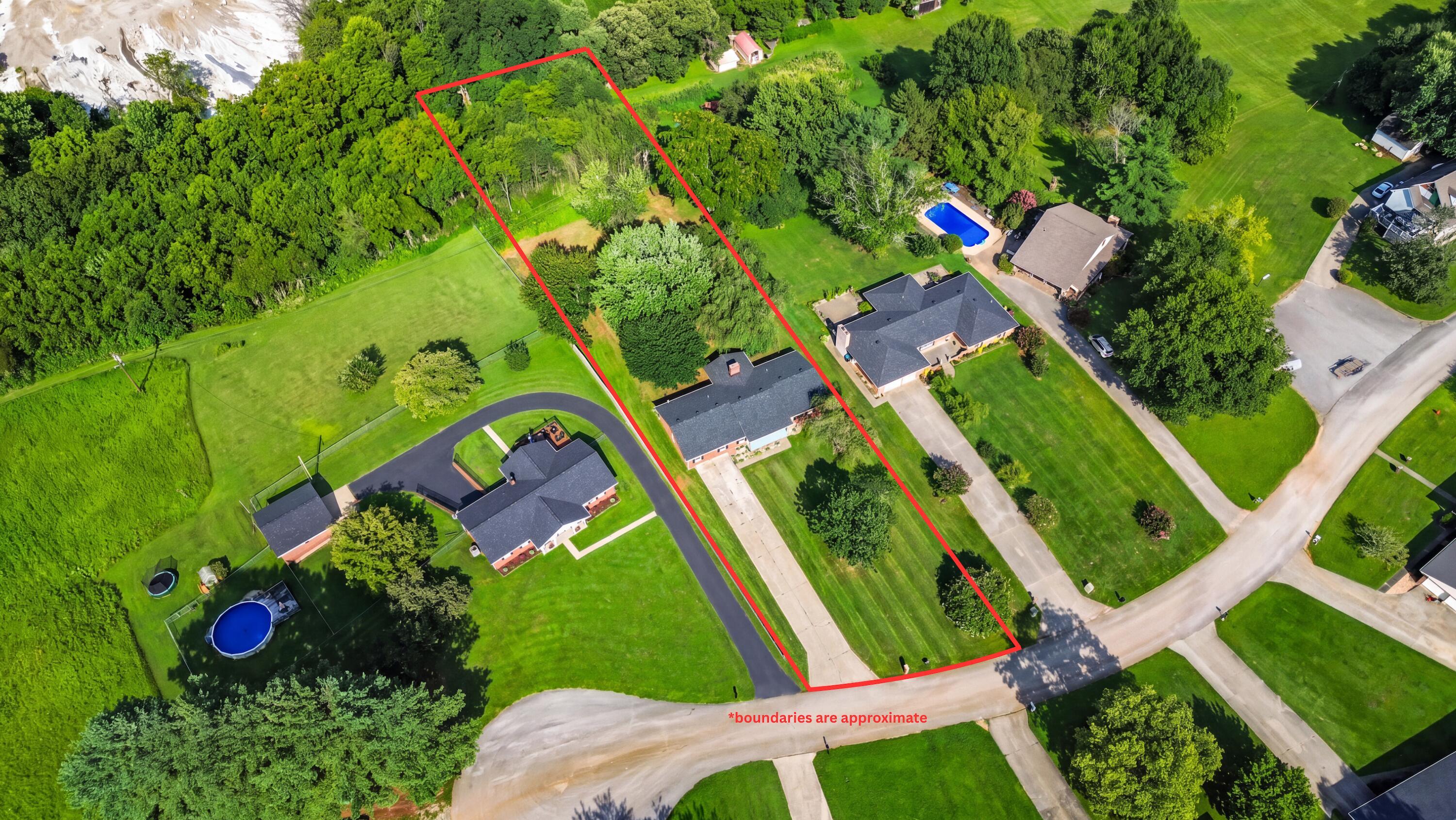 Image 1: boundaries are approximate