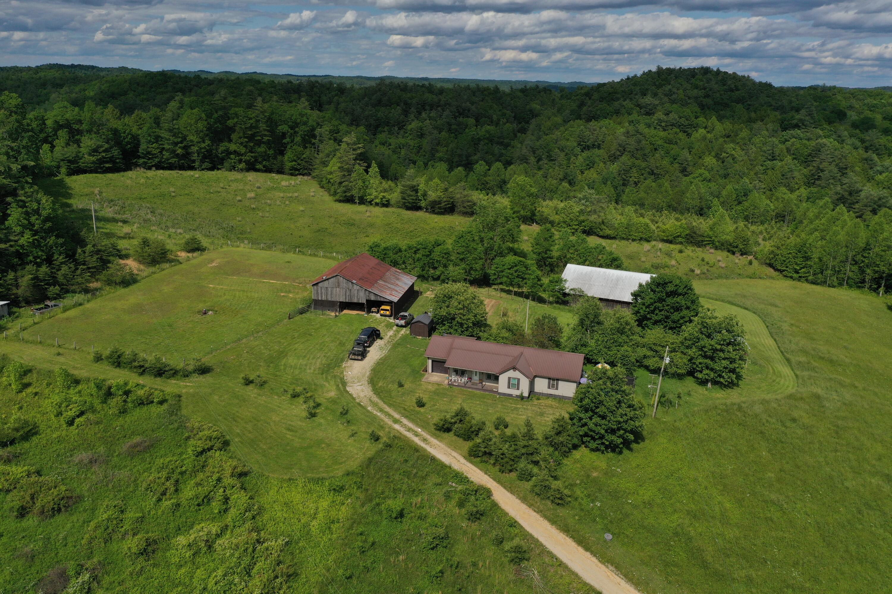 Image 1: 001 aerial drone shot of the home and st