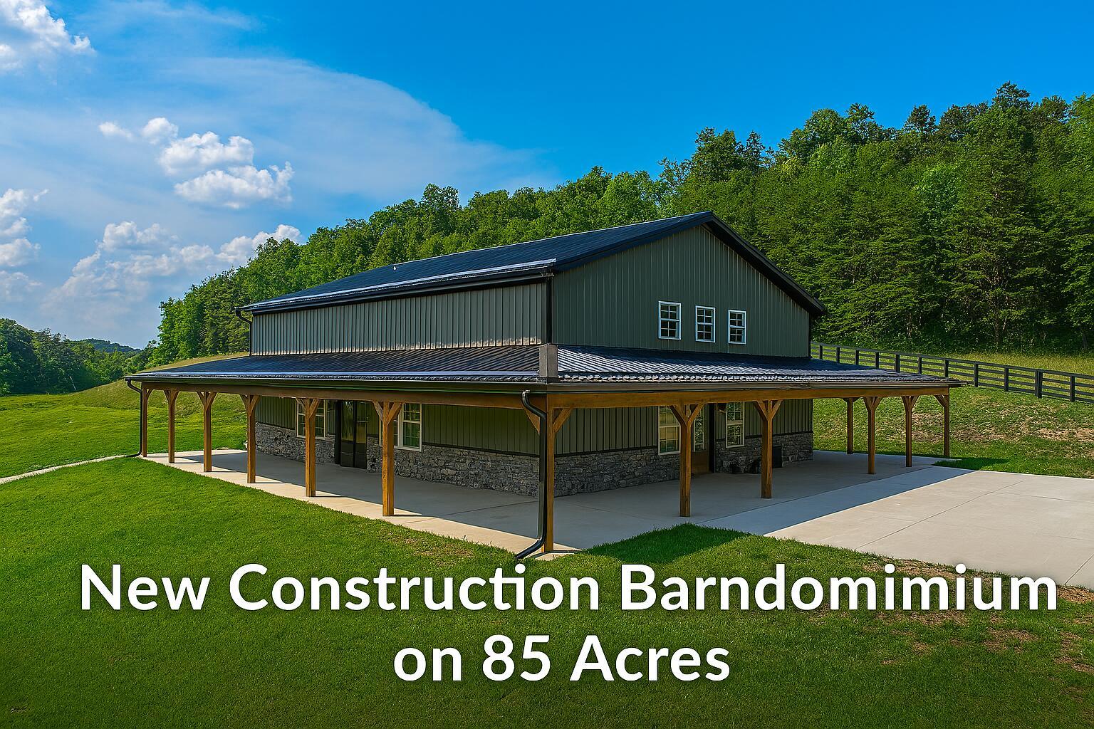 Image 1: Modern Barndominium on 85 Acres!