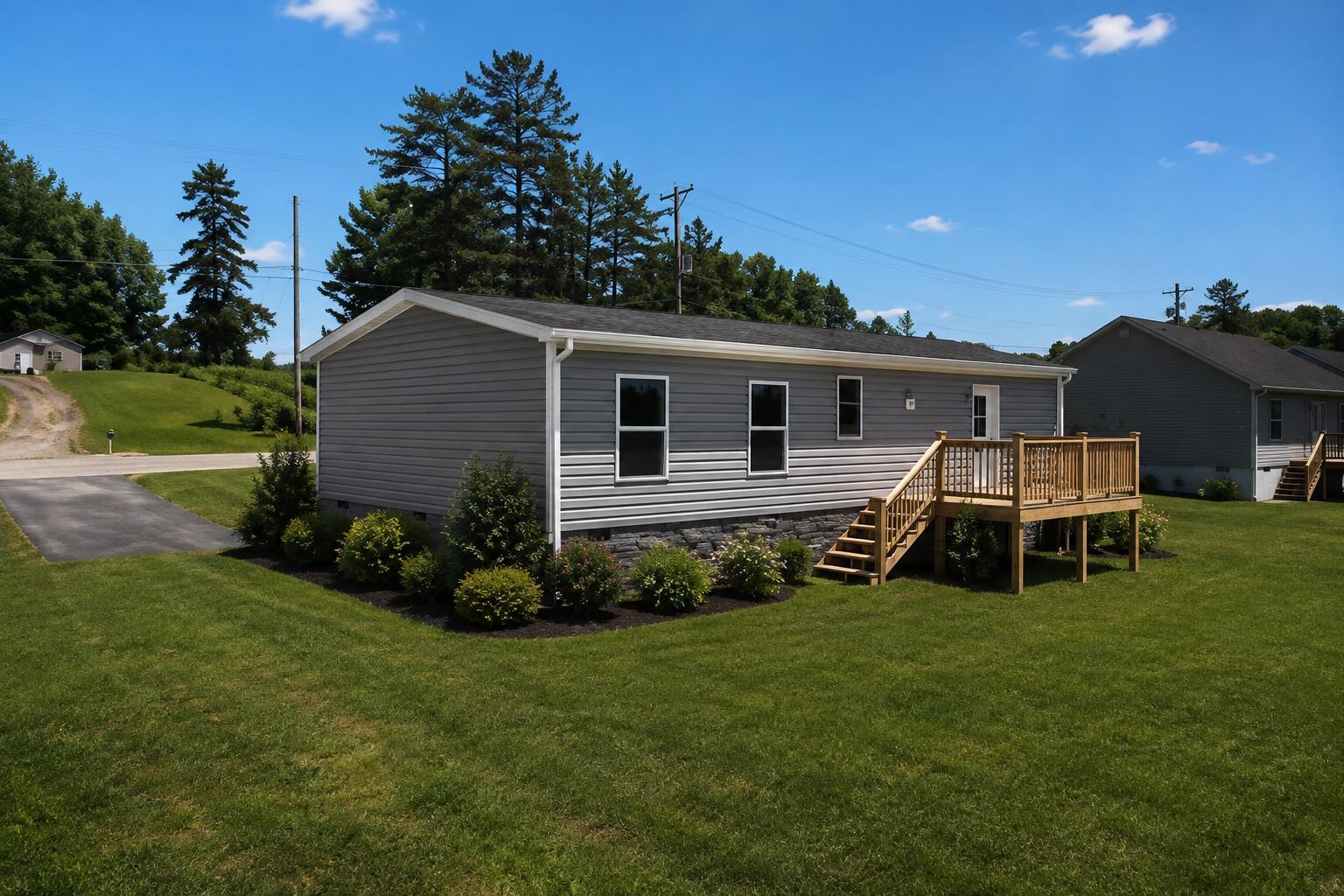 Image 4: Rear Deck Ready for Summer