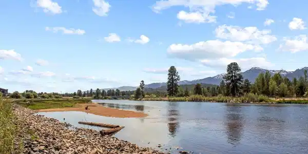 Image 2: Looking Down River