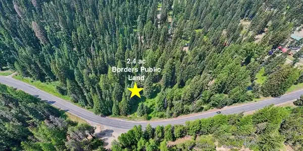Image 3: 2.4 Acre, Lot Borders Public Land