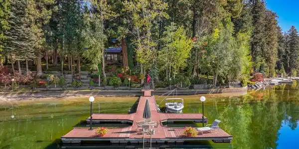 Image 2: Largest of the two docks., Room for all your toys...fit your boats, jet skis, paddle boards, canoes and kayaks here.