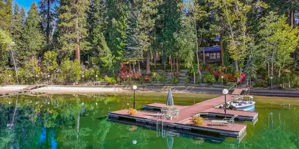 Image 4: Dock and beach area, Imagine spending your summers in this magnificent spot.