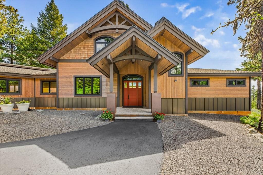 Image 3: Front Entrance, Designed by Luke Vannoy and built by Aspen Pulliam of Mountain Element Construction, this is a masterpiece.