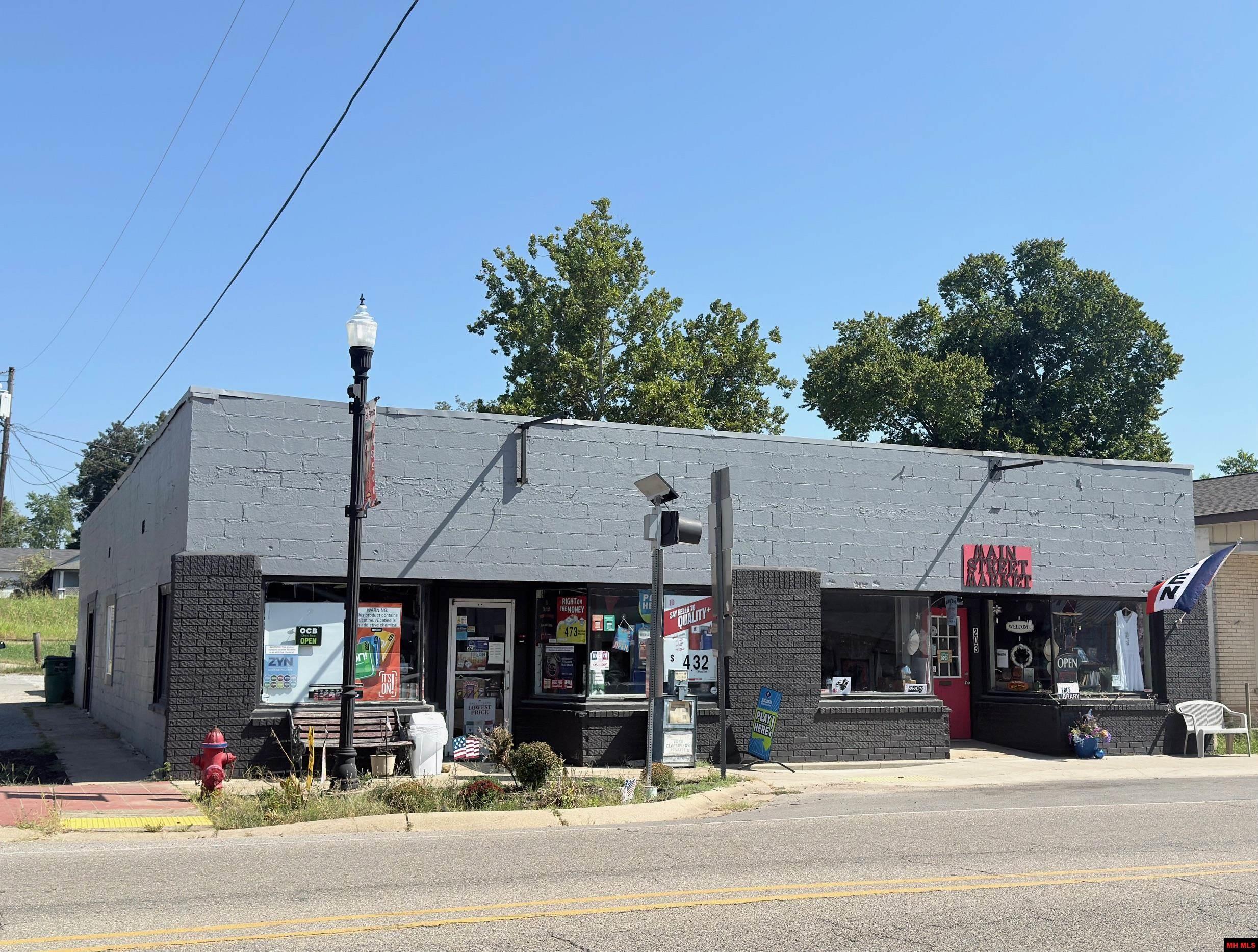 Image 0: One building two door fronts and two rentals.