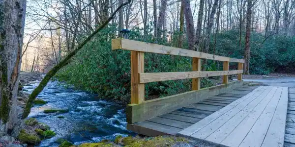 Image 2: Entrance Bridge over Junalaska Creek