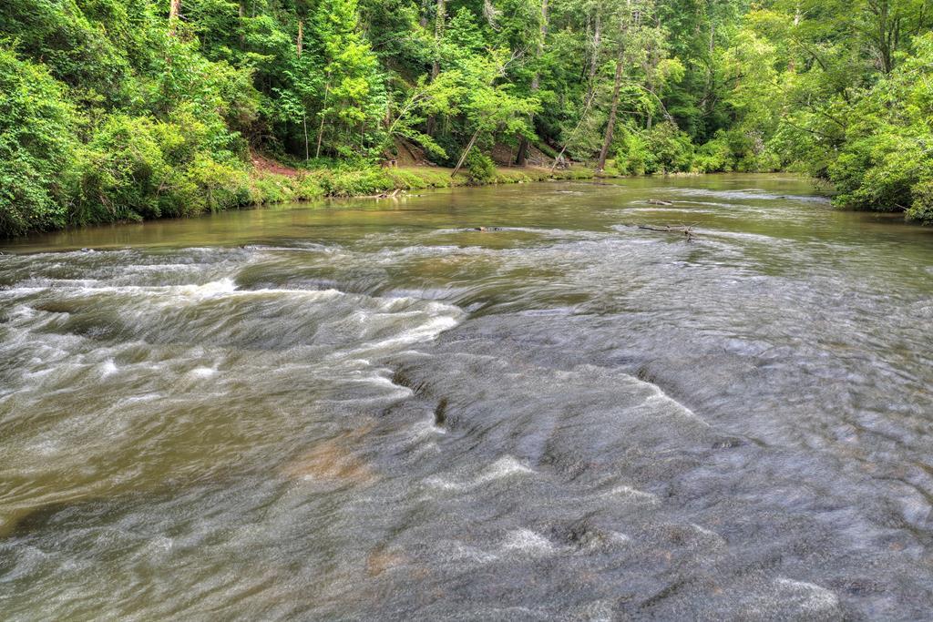 Image 2: Mountaintown Creek, This creek is the size of a river and great for trout fishing!