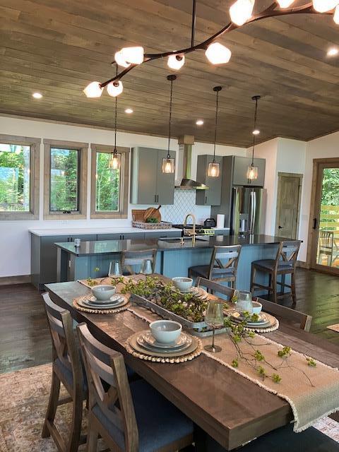 Image 2: Dining area in great room