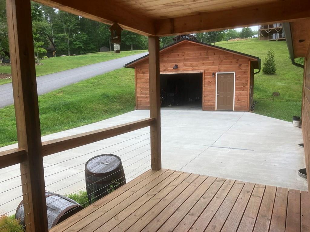 Image 2: Entry to house looking at garage