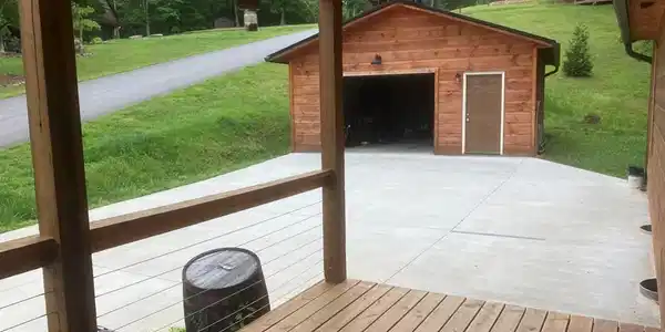 Image 2: Entry to house looking at garage