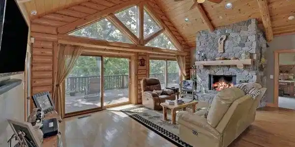 Image 4: Great Room with Fireplace
