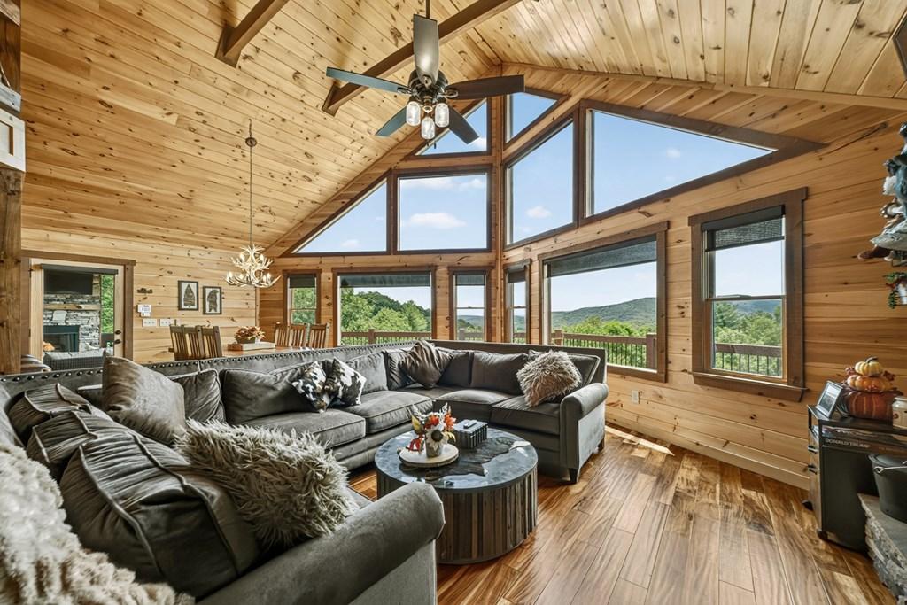 Image 3: Great Room Wall of Windows