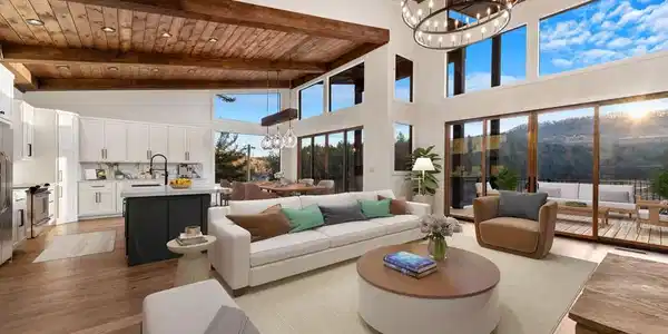 Image 2: Main Living Level, Welcome to Luxury Lake Living | Surrounded by National Forestry