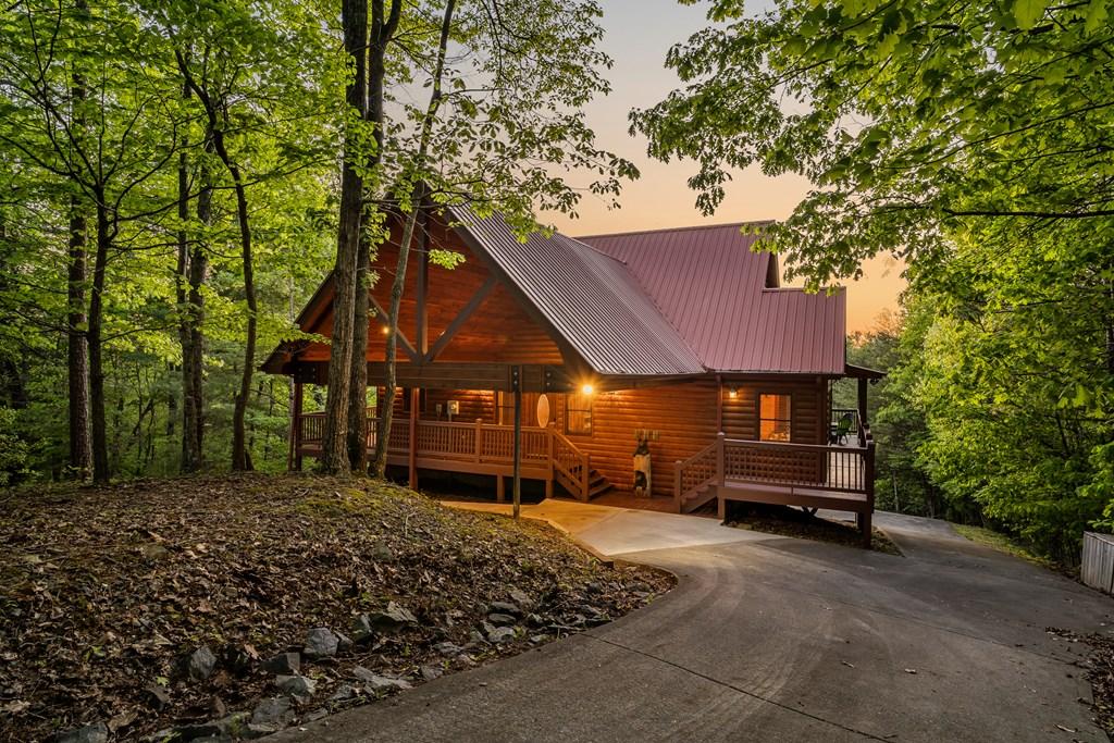 Image 2: Spruce Circle nestled into the northeast Georgia m